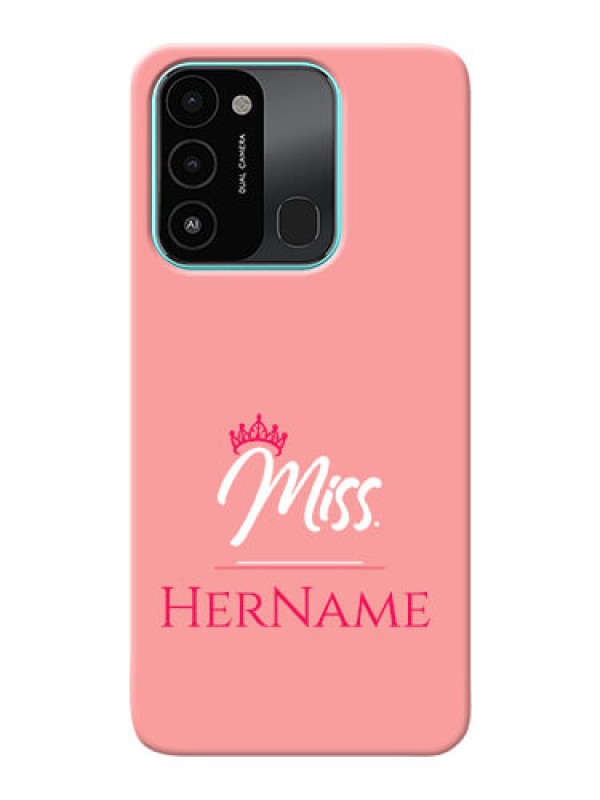 Custom Tecno Spark 8C Custom Phone Case Mrs with Name