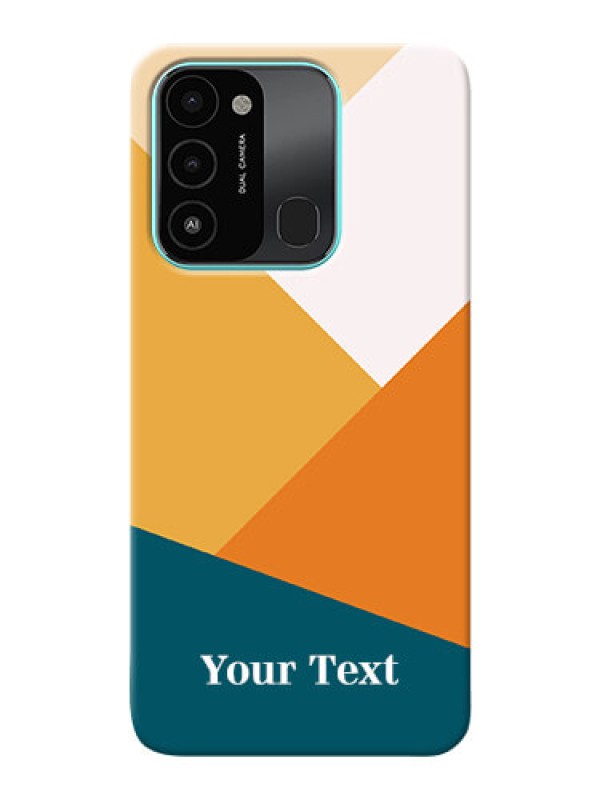 Custom Spark 8C Custom Phone Cases: Stacked Multi-colour Design