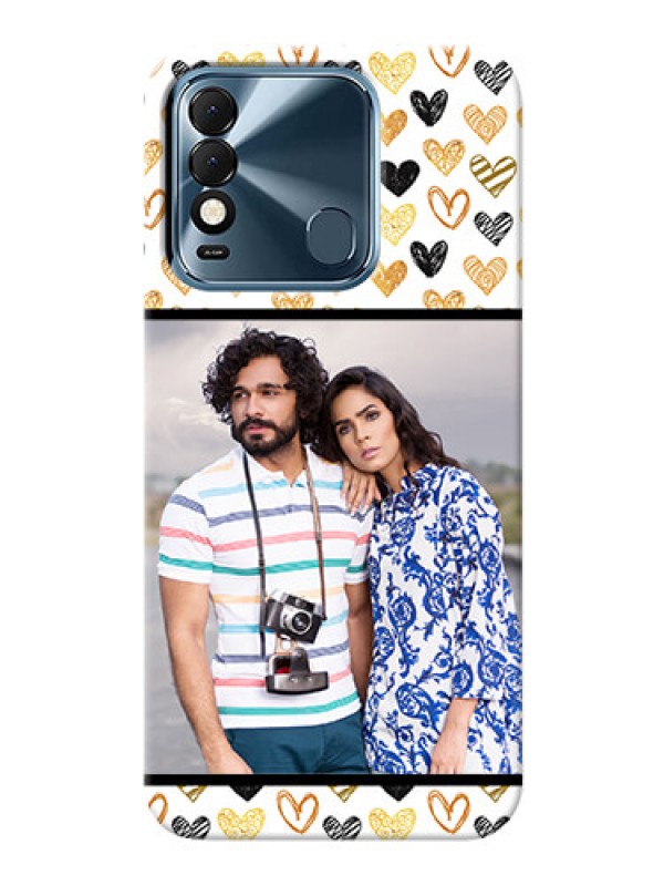 Custom Tecno Spark 8T Personalized Mobile Cases: Love Symbol Design