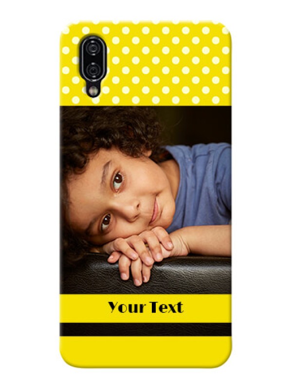 Custom Vivo Nex Custom Mobile Covers: Bright Yellow Case Design