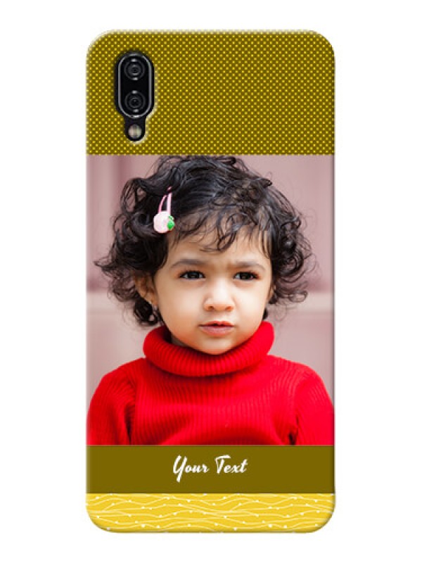 Custom Vivo Nex custom mobile back covers: Simple Green Color Design