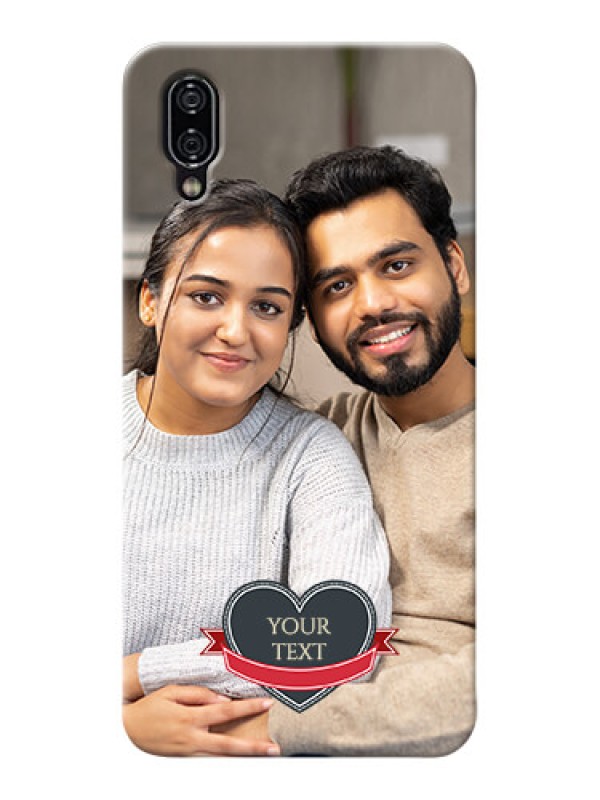 Custom Vivo Nex mobile back covers online: Just Married Couple Design