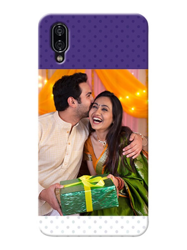 Custom Vivo Nex mobile phone cases: Violet Pattern Design