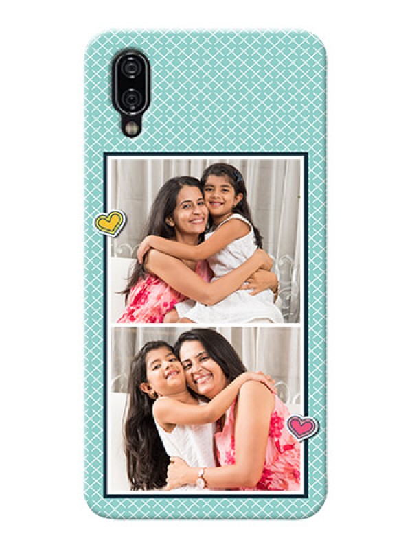 Custom Vivo Nex Custom Phone Cases: 2 Image Holder with Pattern Design
