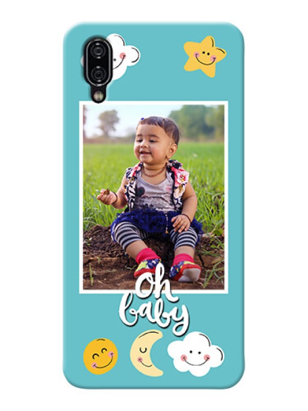 Custom Vivo Nex Personalised Phone Cases: Smiley Kids Stars Design
