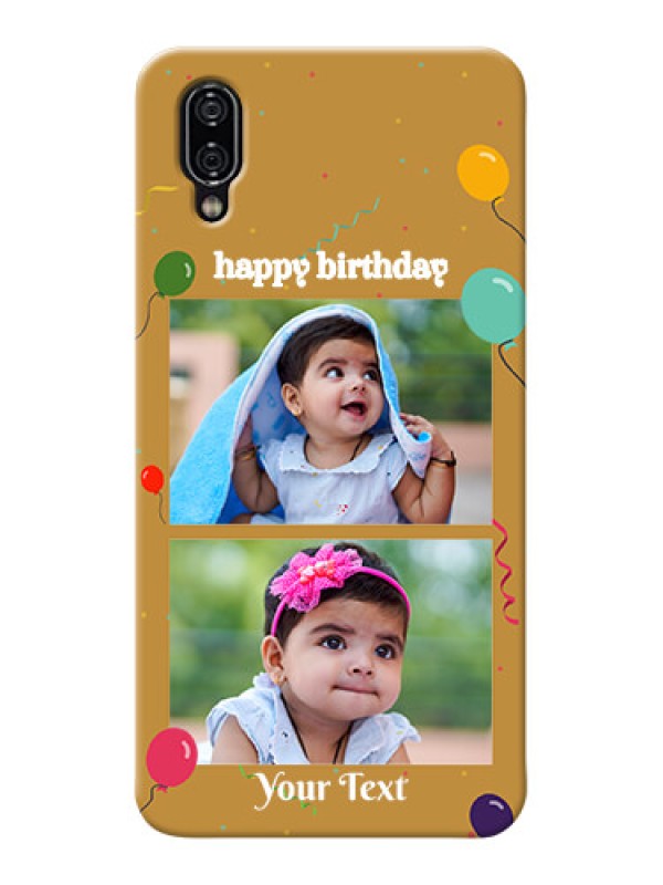 Custom Vivo Nex Phone Covers: Image Holder with Birthday Celebrations Design