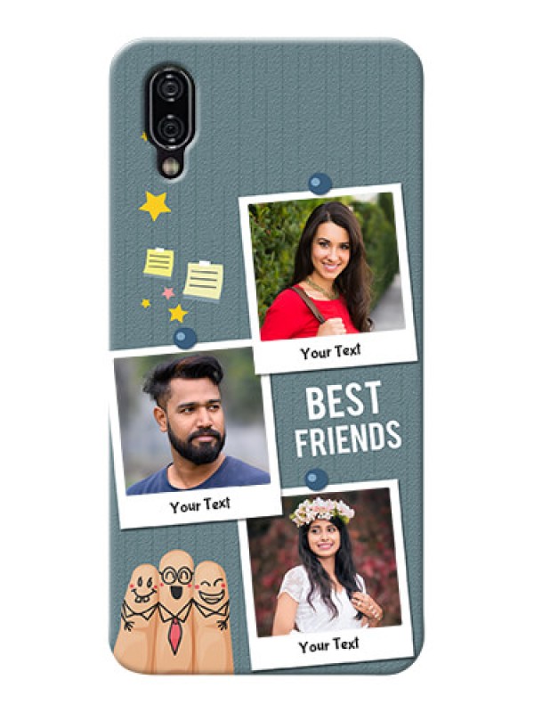 Custom Vivo Nex Mobile Cases: Sticky Frames and Friendship Design