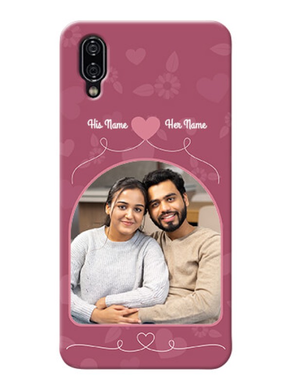 Custom Vivo Nex mobile phone covers: Love Floral Design