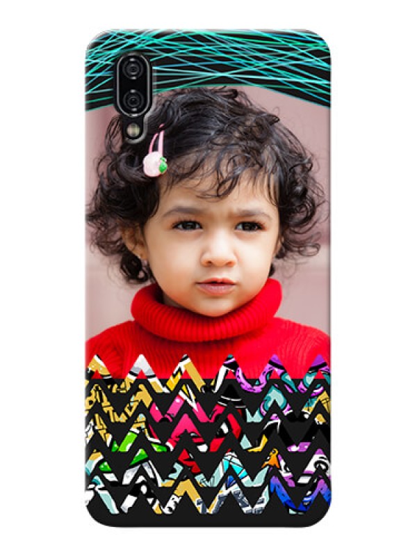 Custom Vivo Nex personalized phone covers: Neon Abstract Design