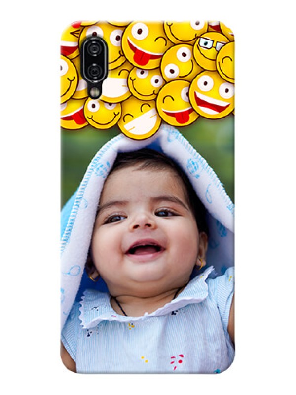 Custom Vivo Nex Custom Phone Cases with Smiley Emoji Design
