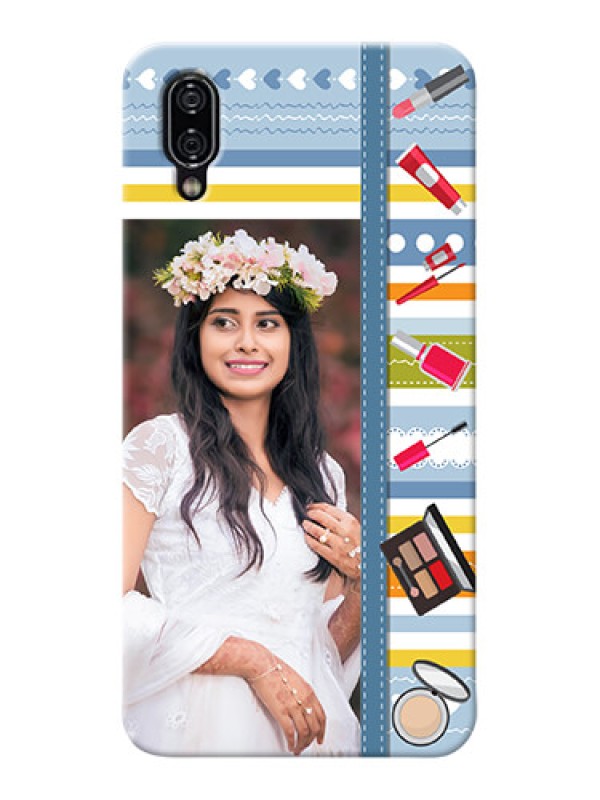 Custom Vivo Nex Personalized Mobile Cases: Makeup Icons Design