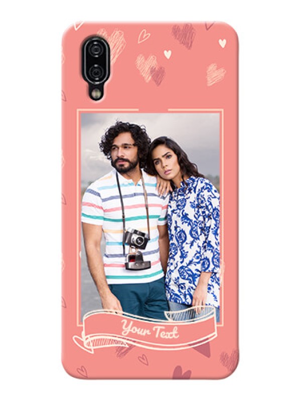 Custom Vivo Nex custom mobile phone cases: love doodle art Design