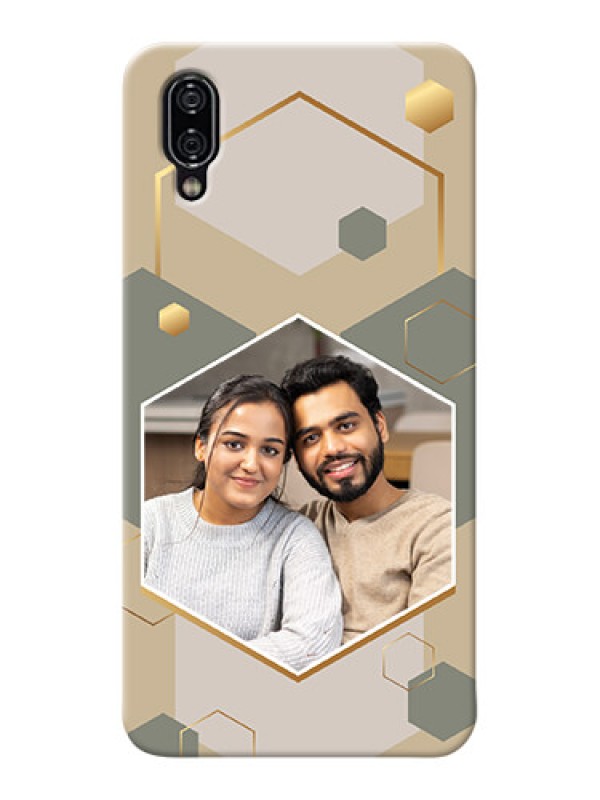 Custom Vivo Nex Phone Back Covers: Stylish Hexagon Pattern Design
