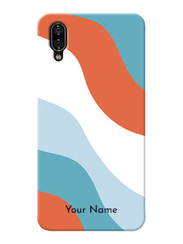 Custom Vivo Nex Mobile Back Covers: coloured Waves Design