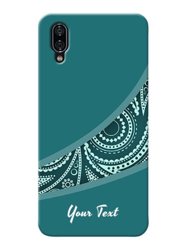 Custom Vivo Nex Custom Phone Covers: semi visible floral Design