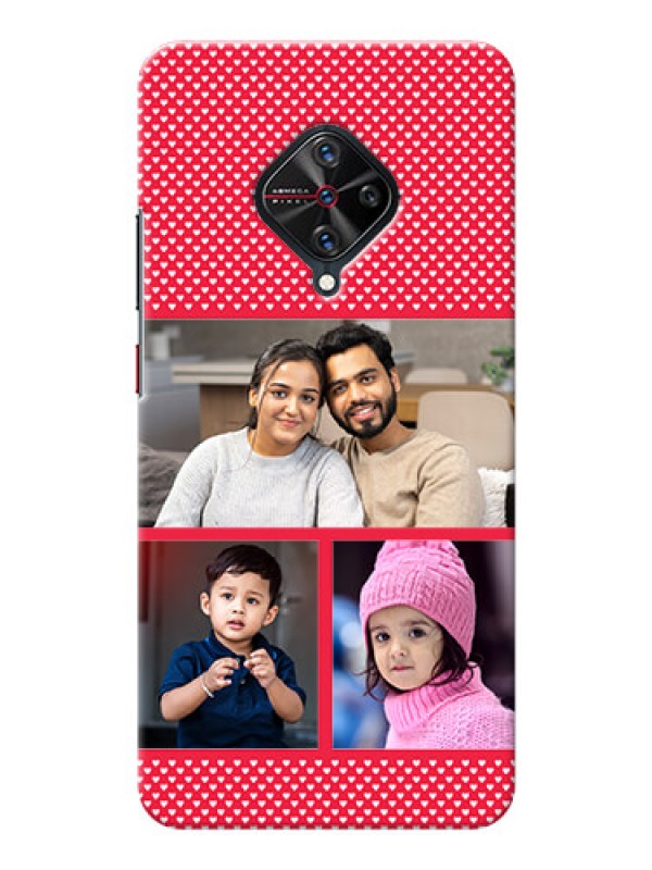 Custom Vivo S1 Pro mobile back covers online: Bulk Pic Upload Design
