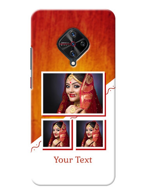 Custom Vivo S1 Pro Personalised Phone Cases: Wedding Memories Design  