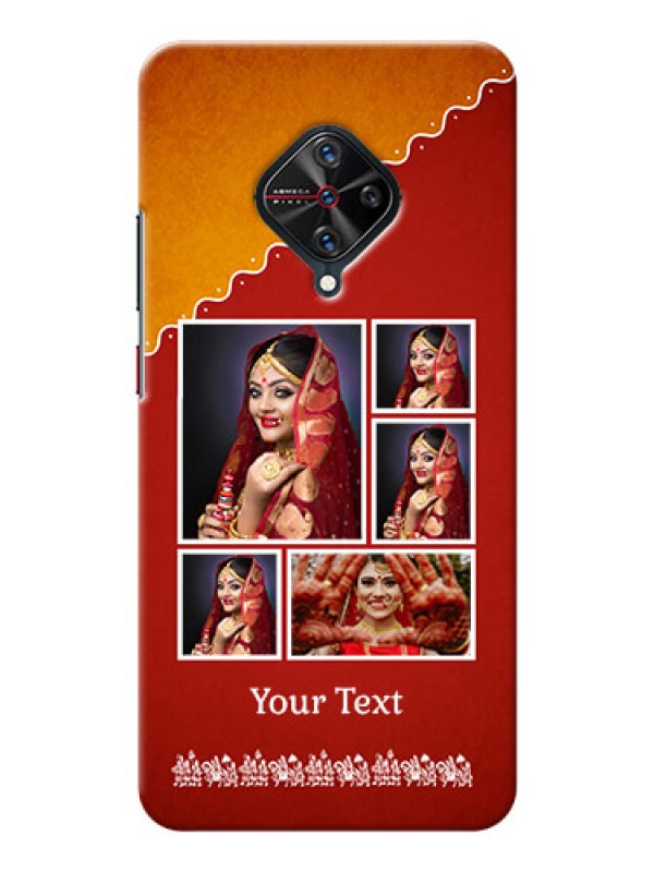 Custom Vivo S1 Pro customized phone cases: Wedding Pic Upload Design