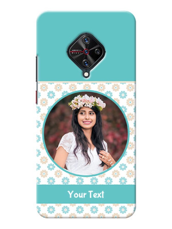 Custom Vivo S1 Pro Custom Mobile Back Covers: Beautiful Flowers Design