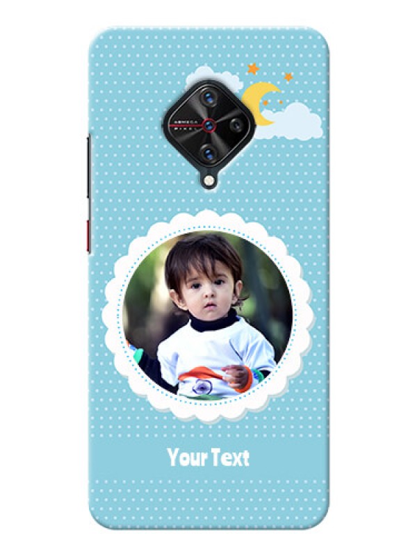 Custom Vivo S1 Pro mobile cases online: violet Pattern Design