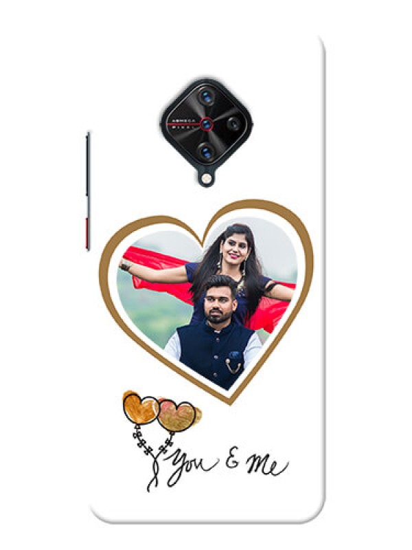 Custom Vivo S1 Pro customized phone cases: You & Me Design