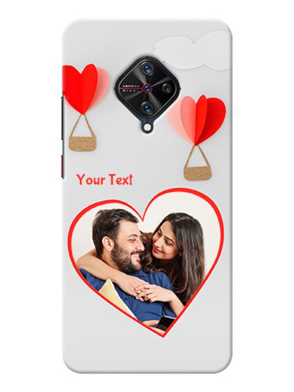 Custom Vivo S1 Pro Phone Covers: Parachute Love Design