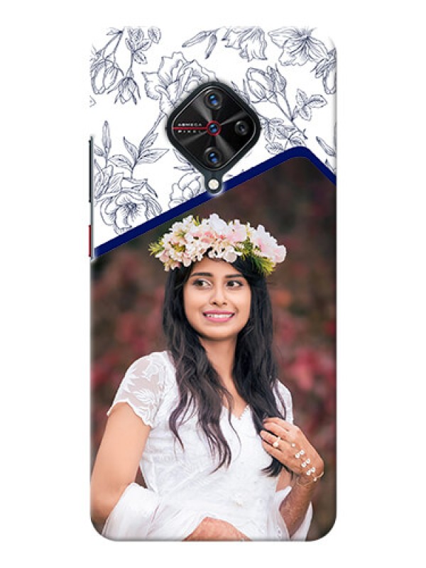 Custom Vivo S1 Pro Phone Cases: Premium Floral Design