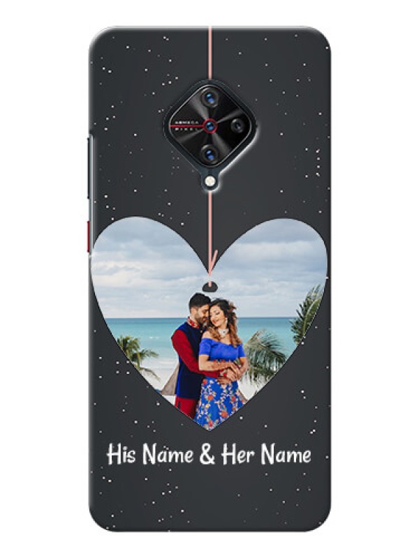 Custom Vivo S1 Pro custom phone cases: Hanging Heart Design
