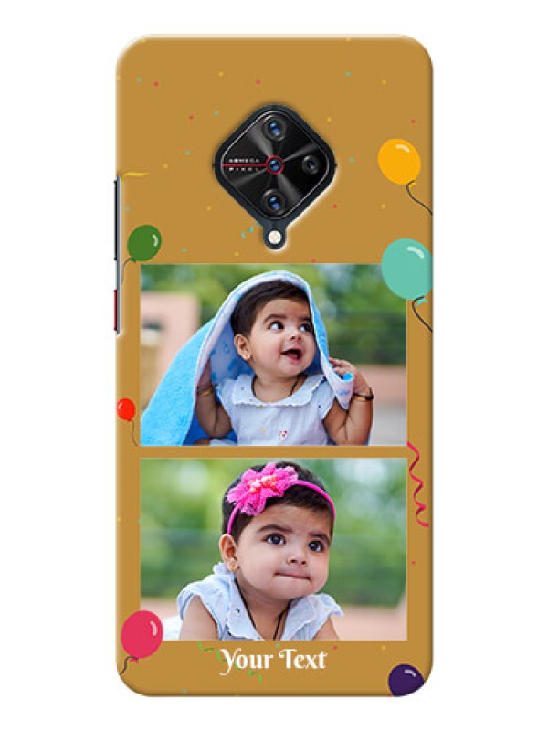 Custom Vivo S1 Pro Phone Covers: Image Holder with Birthday Celebrations Design