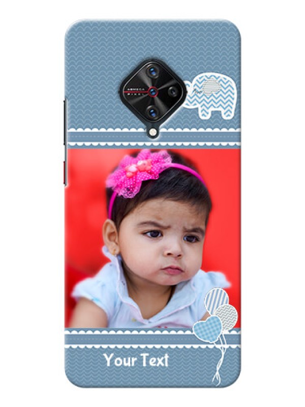 Custom Vivo S1 Pro Custom Phone Covers with Kids Pattern Design