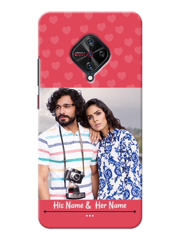 Custom Vivo S1 Pro Mobile Cases: Simple Love Design