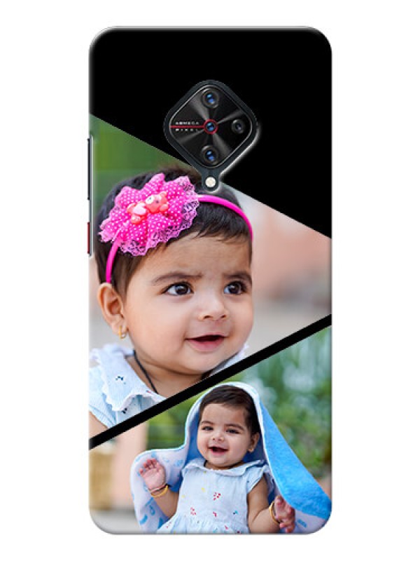 Custom Vivo S1 Pro mobile back covers online: Semi Cut Design