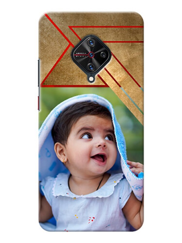 Custom Vivo S1 Pro mobile phone cases: Gradient Abstract Texture Design