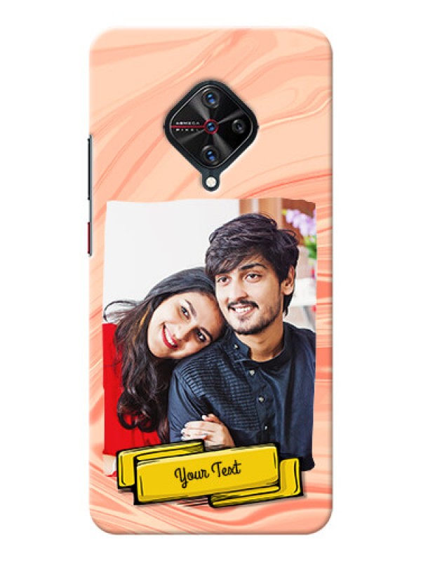 Custom Vivo S1 Pro Customized Phone Cases: Marble Texture Design