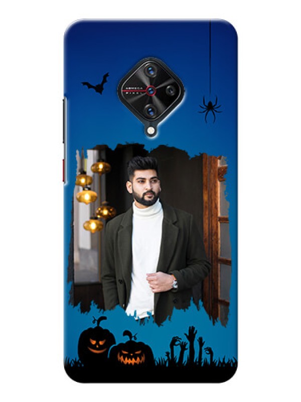 Custom Vivo S1 Pro mobile cases online with pro Halloween design 