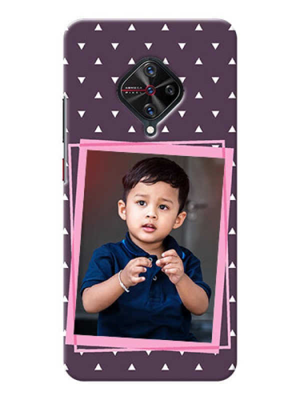 Custom Vivo S1 Pro Phone Cases: Triangle Pattern Dotted Design