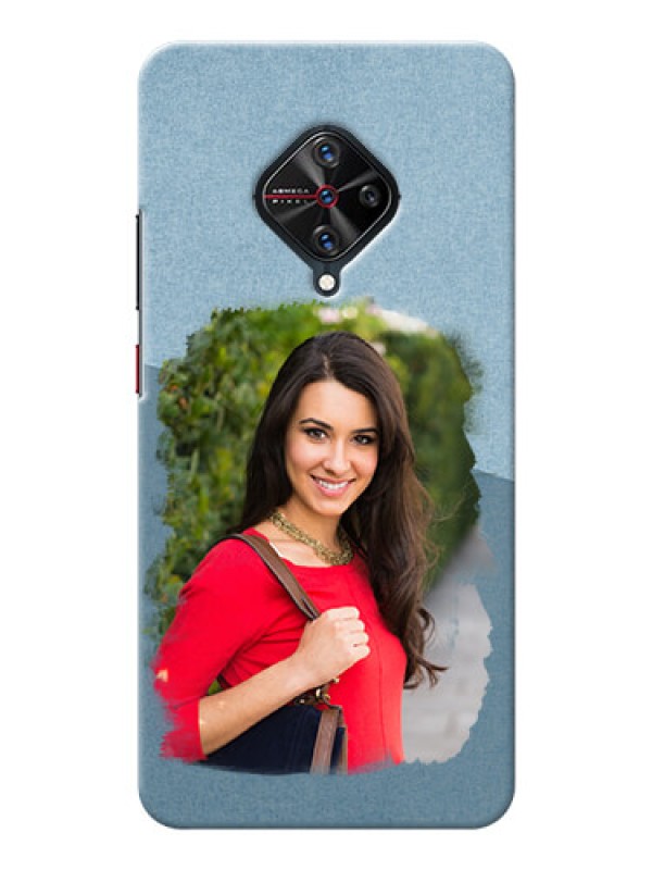 Custom Vivo S1 Pro custom mobile phone covers: Grunge Line Art Design