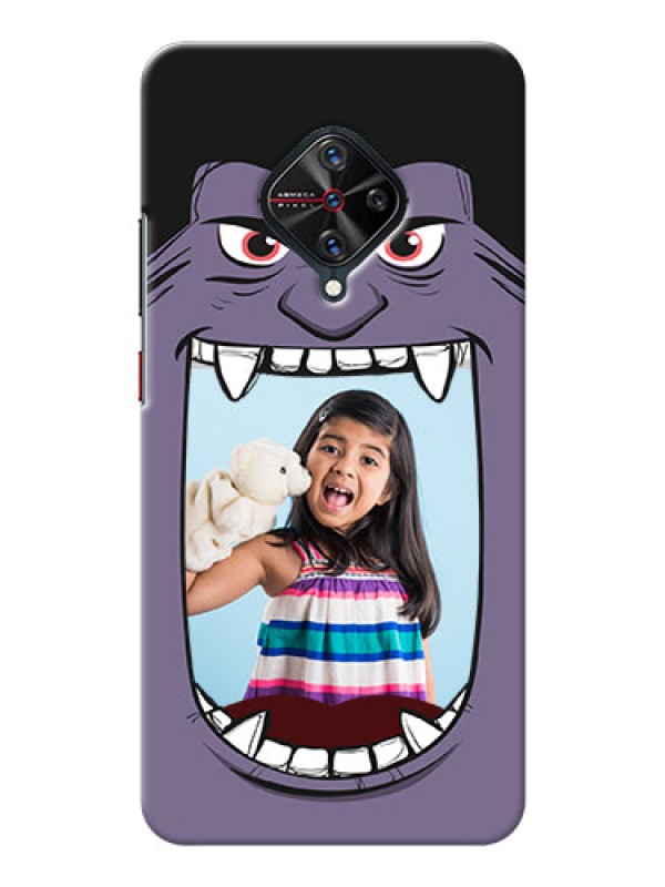 Custom Vivo S1 Pro Personalised Phone Covers: Angry Monster Design