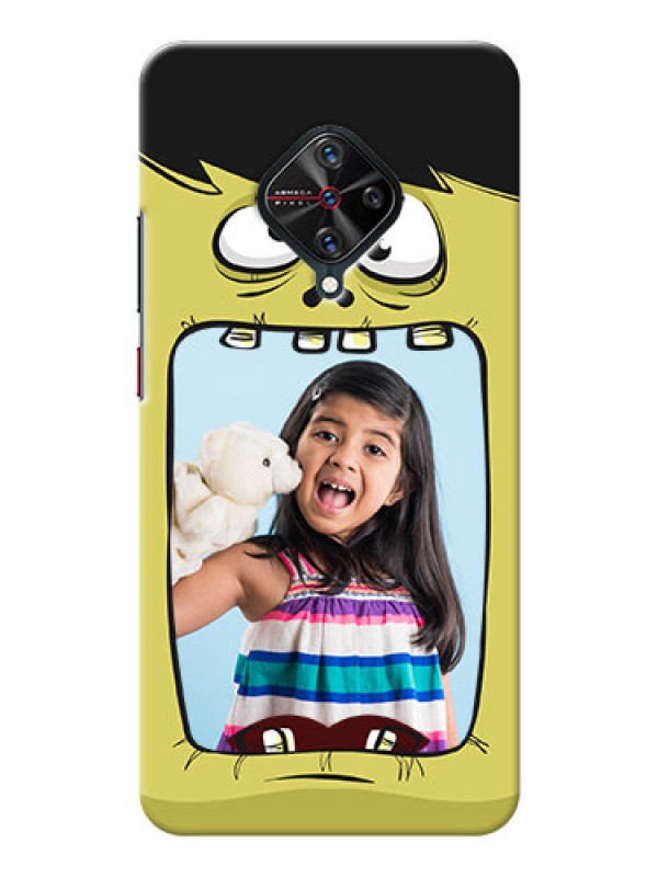 Custom Vivo S1 Pro Mobile Covers: Cartoon monster back case Design