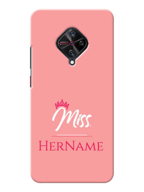 Custom Vivo S1 Pro Custom Phone Case Mrs with Name
