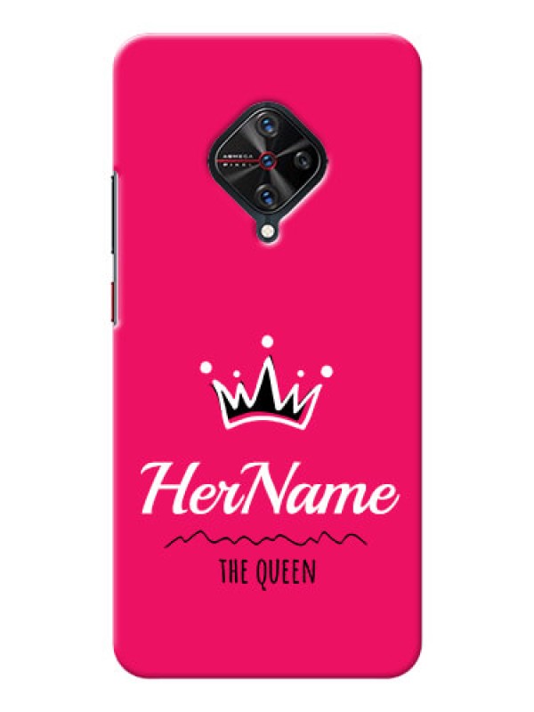 Custom Vivo S1 Pro Queen Phone Case with Name