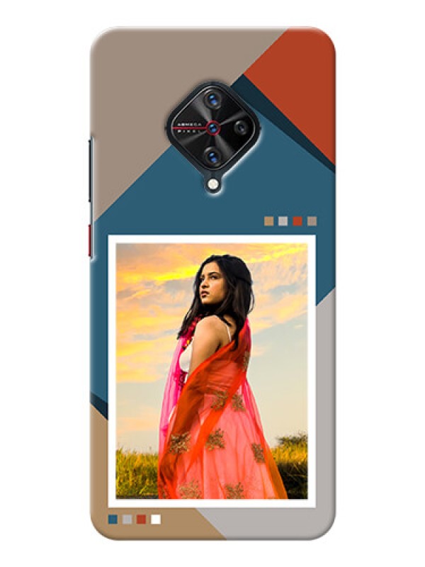 Custom Vivo S1 Pro Mobile Back Covers: Retro color pallet Design