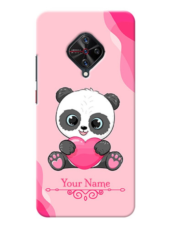Custom Vivo S1 Pro Mobile Back Covers: Cute Panda Design