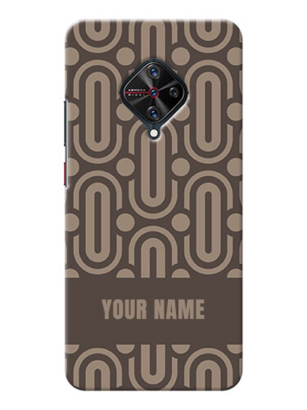 Custom Vivo S1 Pro Custom Phone Covers: Captivating Zero Pattern Design