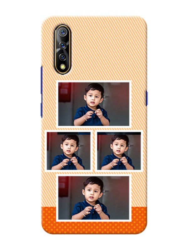 Custom Vivo S1 Mobile Back Covers: Bulk Photos Upload Design