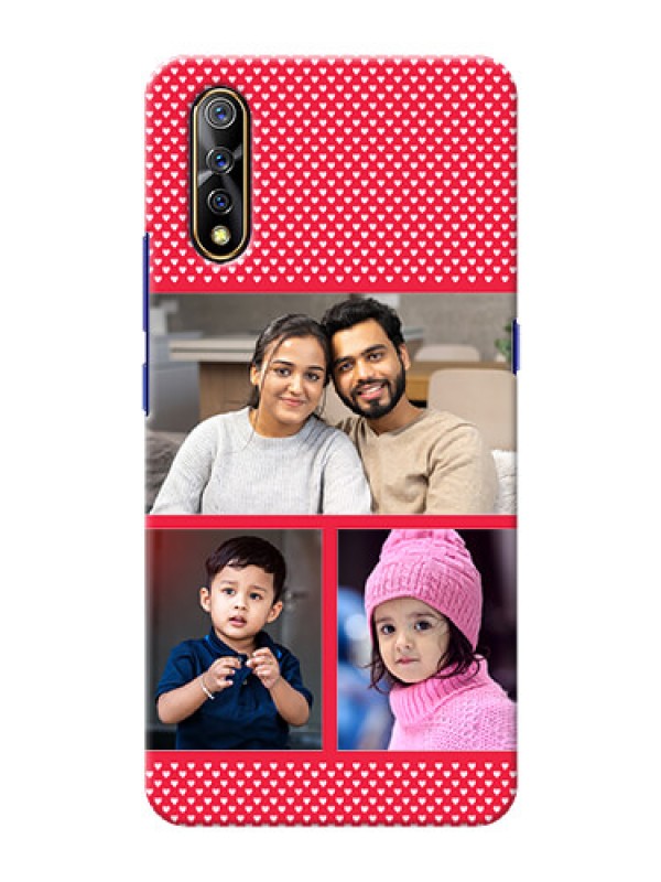 Custom Vivo S1 mobile back covers online: Bulk Pic Upload Design