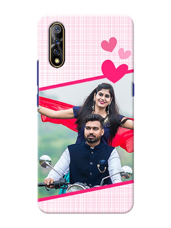 Custom Vivo S1 Personalised Phone Cases: Love Shape Heart Design