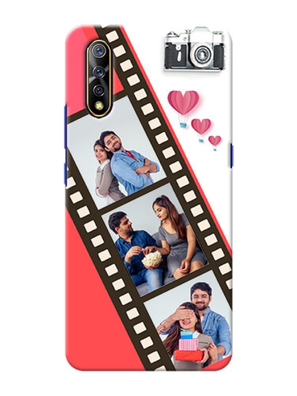 Custom Vivo S1 custom phone covers: 3 Image Holder with Film Reel