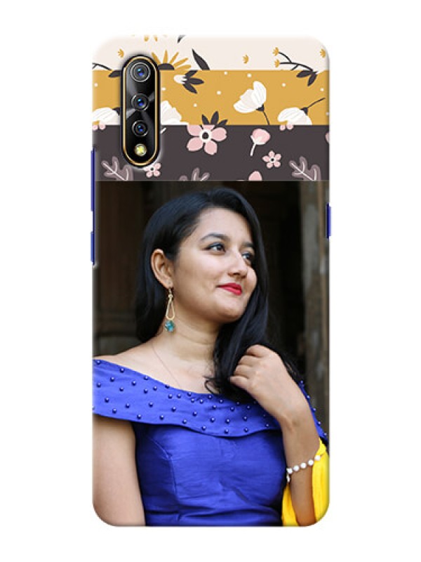 Custom Vivo S1 mobile cases online: Stylish Floral Design