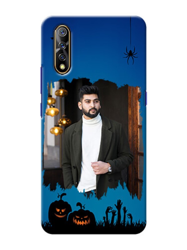 Custom Vivo S1 mobile cases online with pro Halloween design 